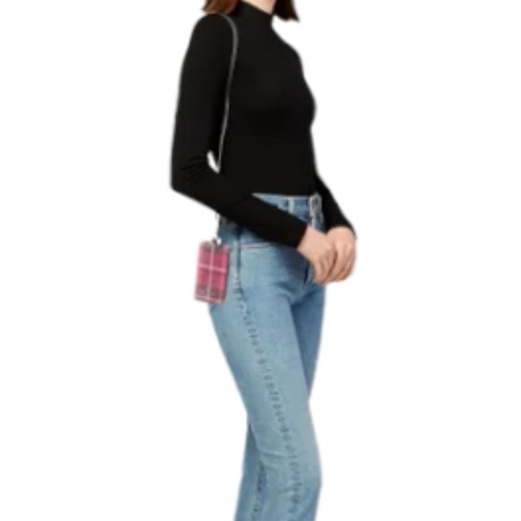 COPY - KATE SPADE NEW YORK Leather Plaid Print Wallet - Picture 4 of 4